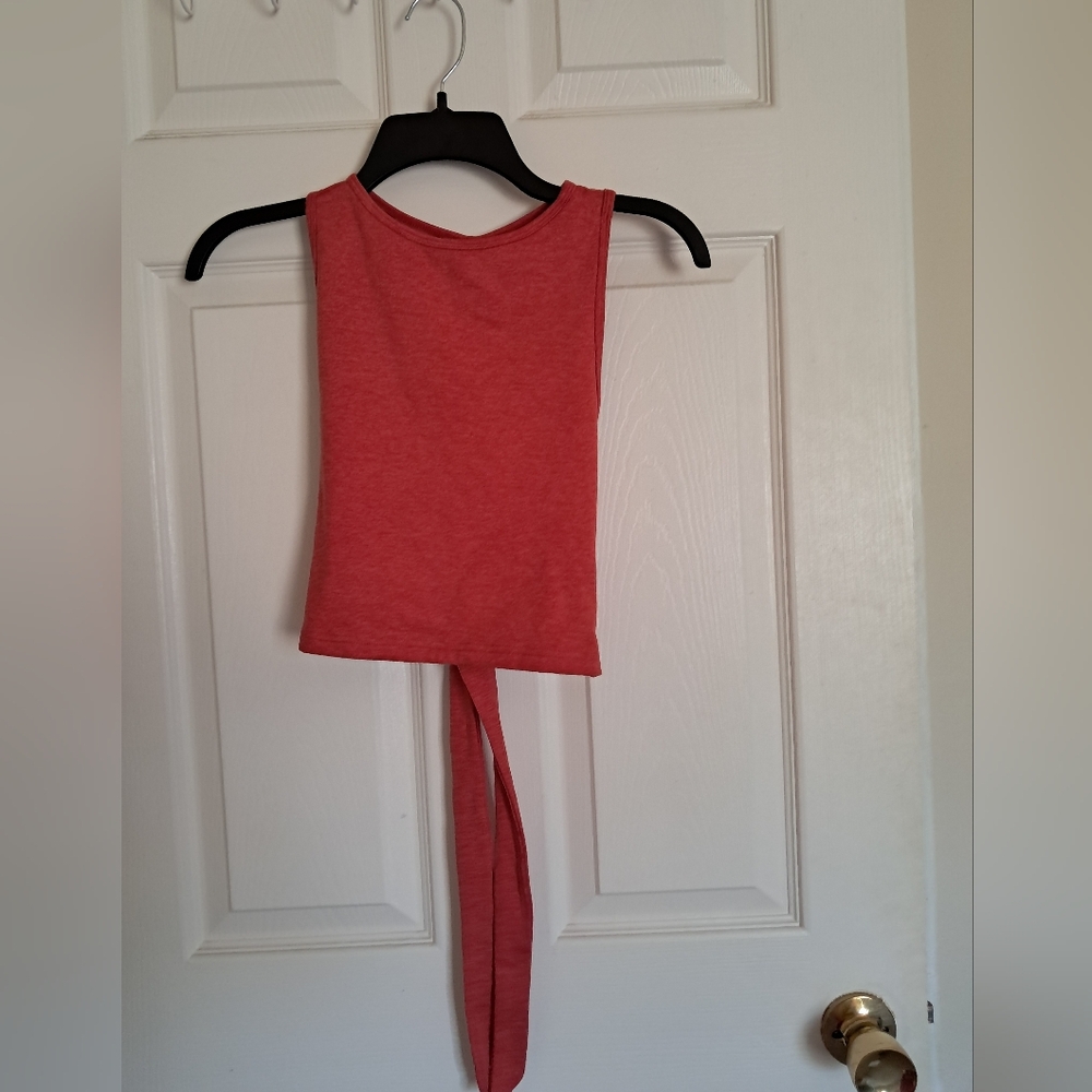 Red Sleeveless Top
